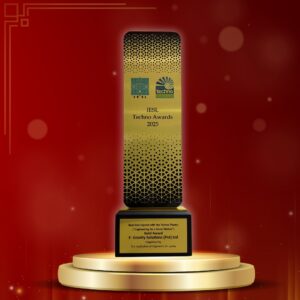 Gold Award for the Best Stall Aligned with the Techno Theme